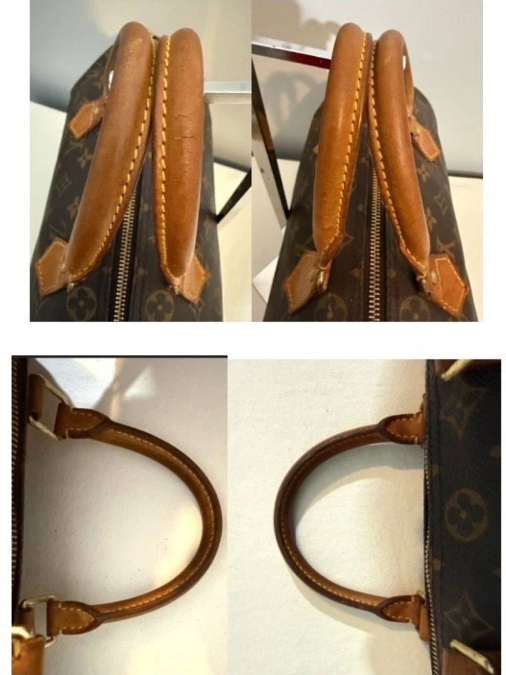 Louis Vuitton Speedy 30 Brown Monogram Satchel With Lock & Key - Picture 14 of 17